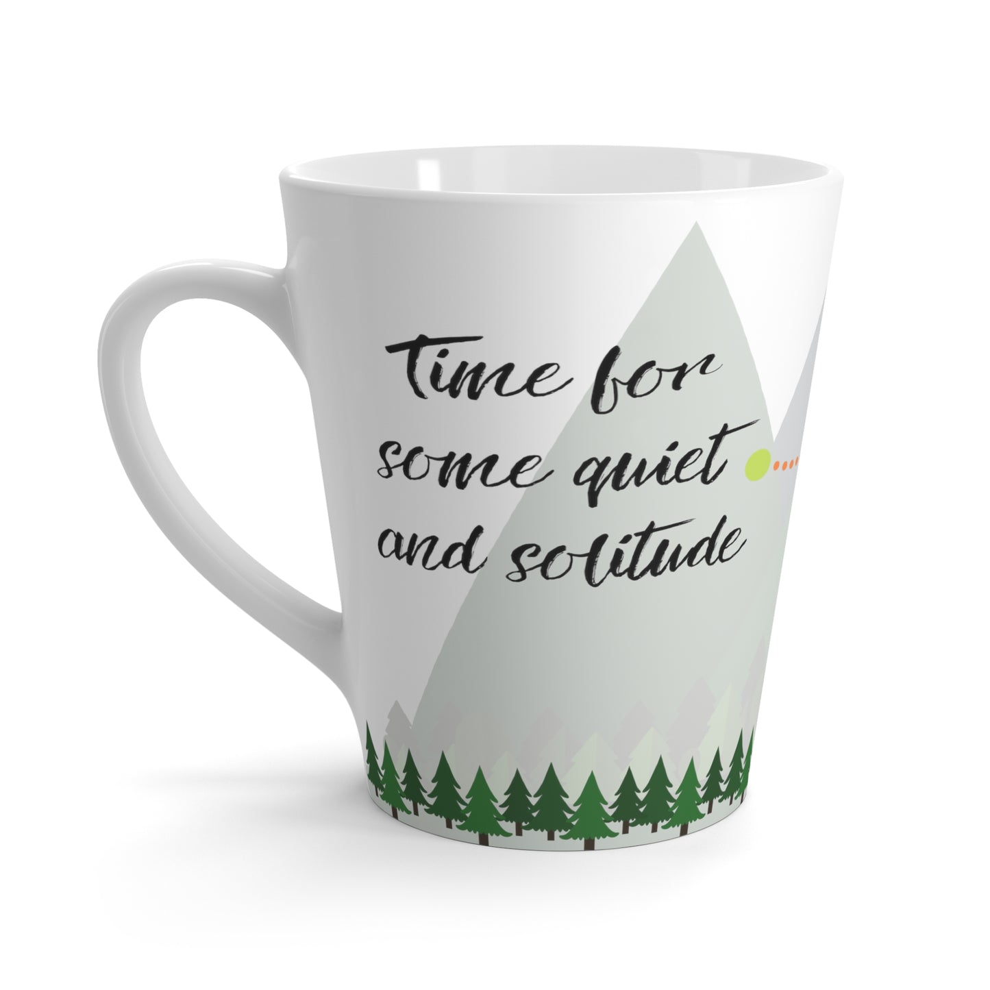 I'll Be At My Writing Cabin - Writers Mug (latte)