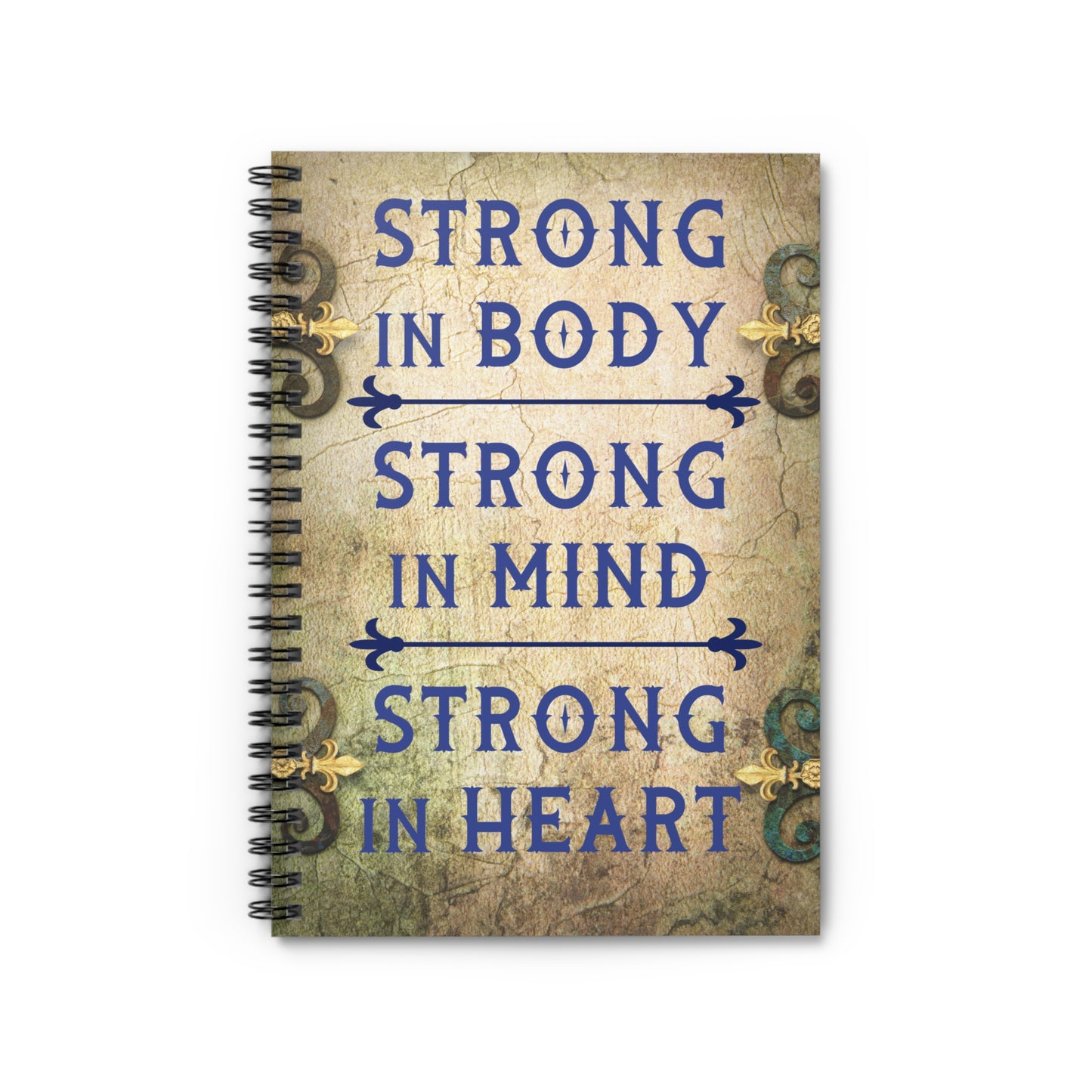 Bradamante Saga - Strong in Body, Mind, Heart Notebook Journal