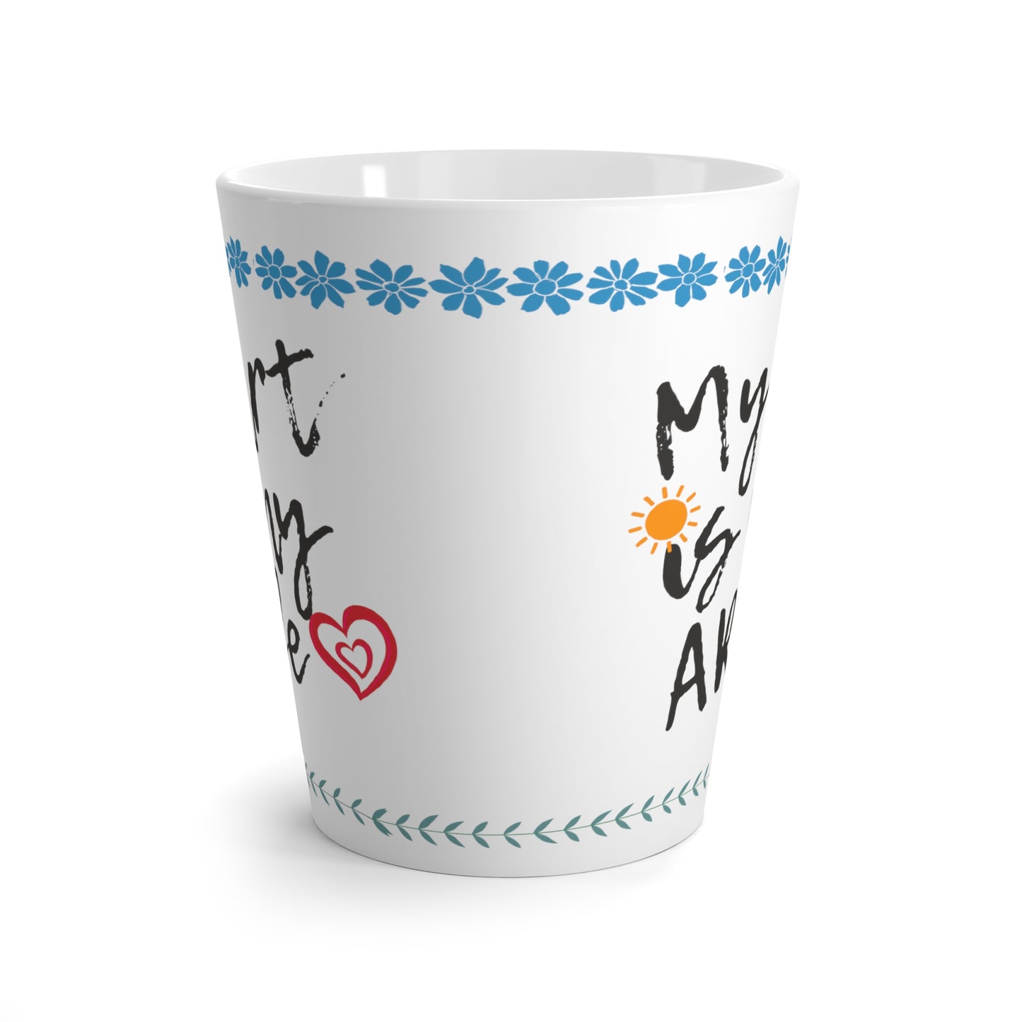 My Art Is My Life-My Life Is My Art - Creative Artist Mug (latte)