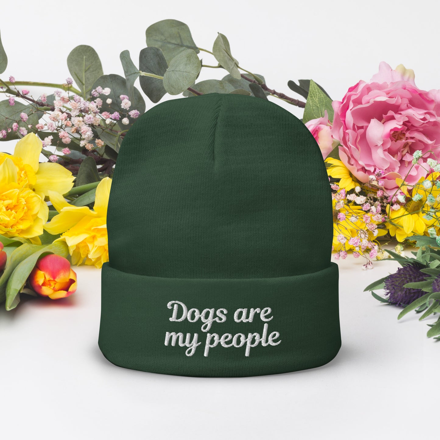 Dogs Are My People Soft Cozy Dog Lovers Beanie