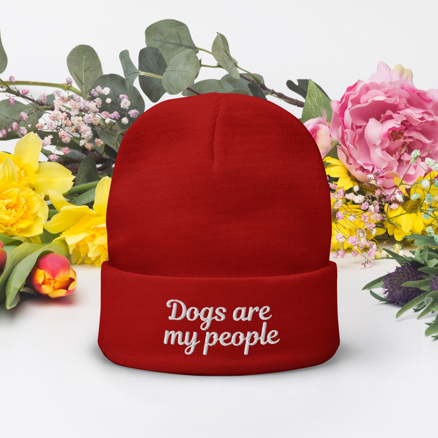 Soft Cozy Dogs Are My People - Dog Lovers Beanie