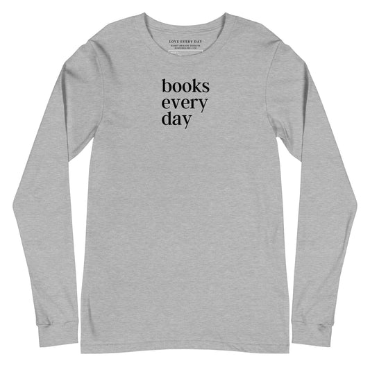 Books Every Day Long-sleeved T-shirt