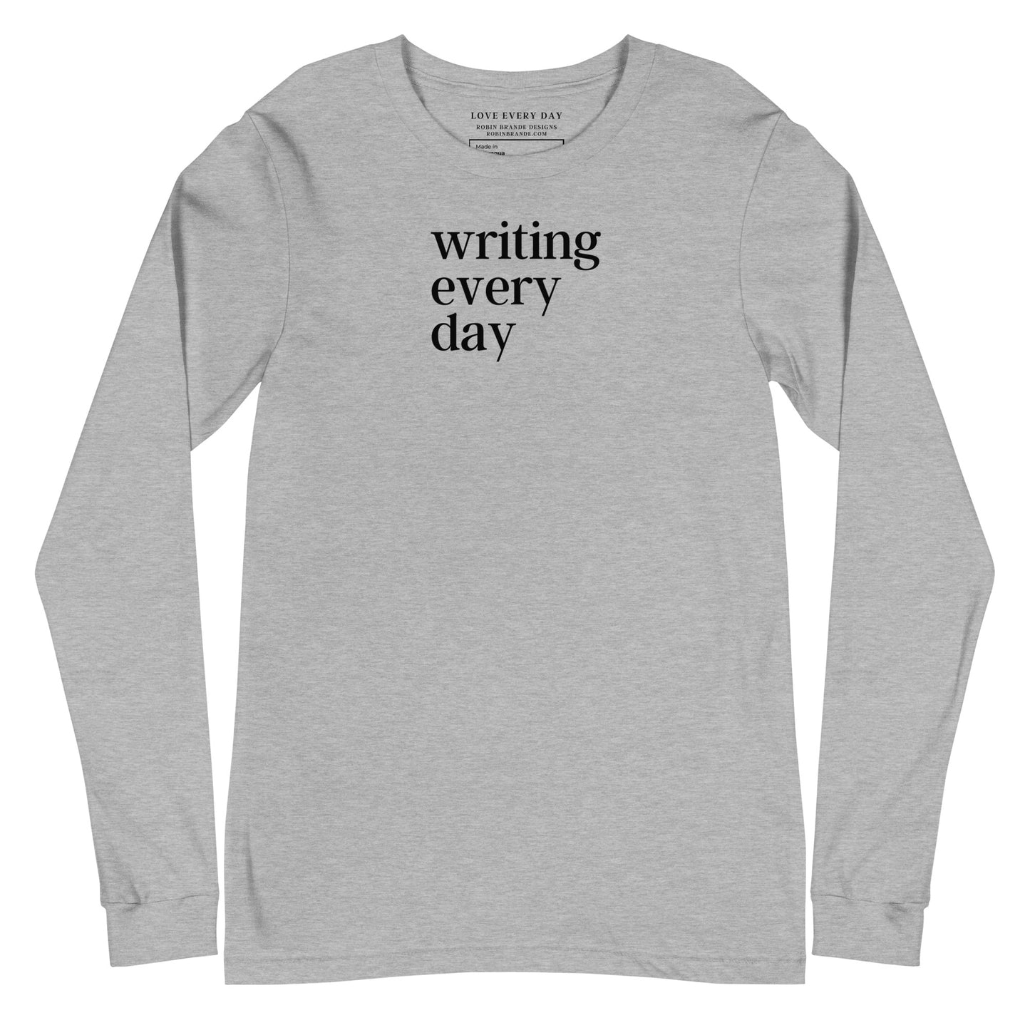 Writing Every Day Long-sleeved T-shirt