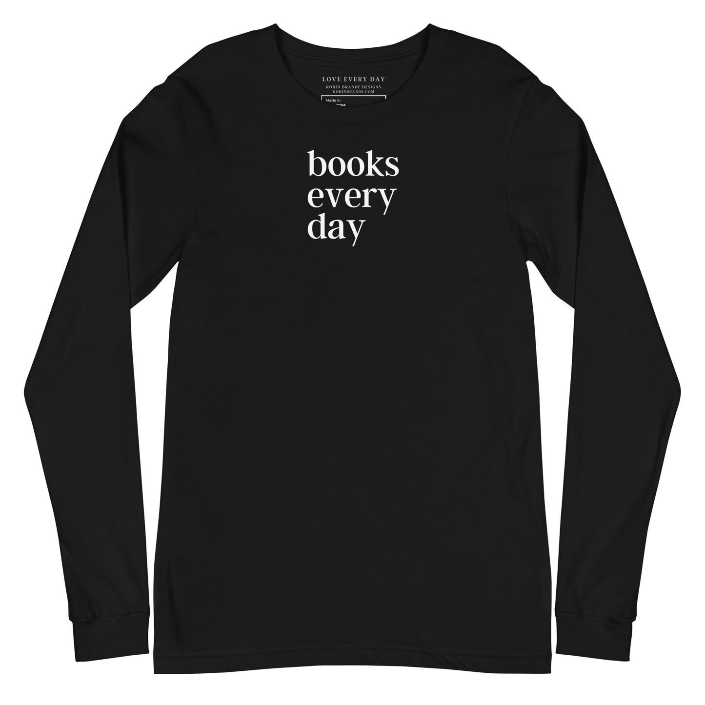 Books Every Day Long-sleeved T-shirt