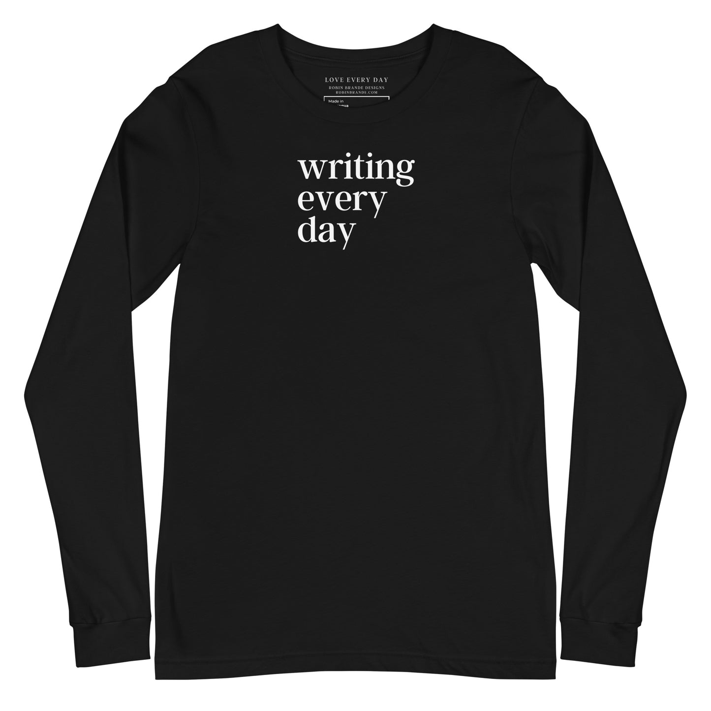 Writing Every Day Long-sleeved T-shirt