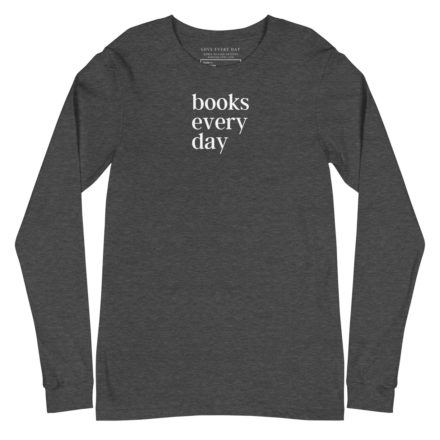 Books Every Day Long-sleeved T-shirt