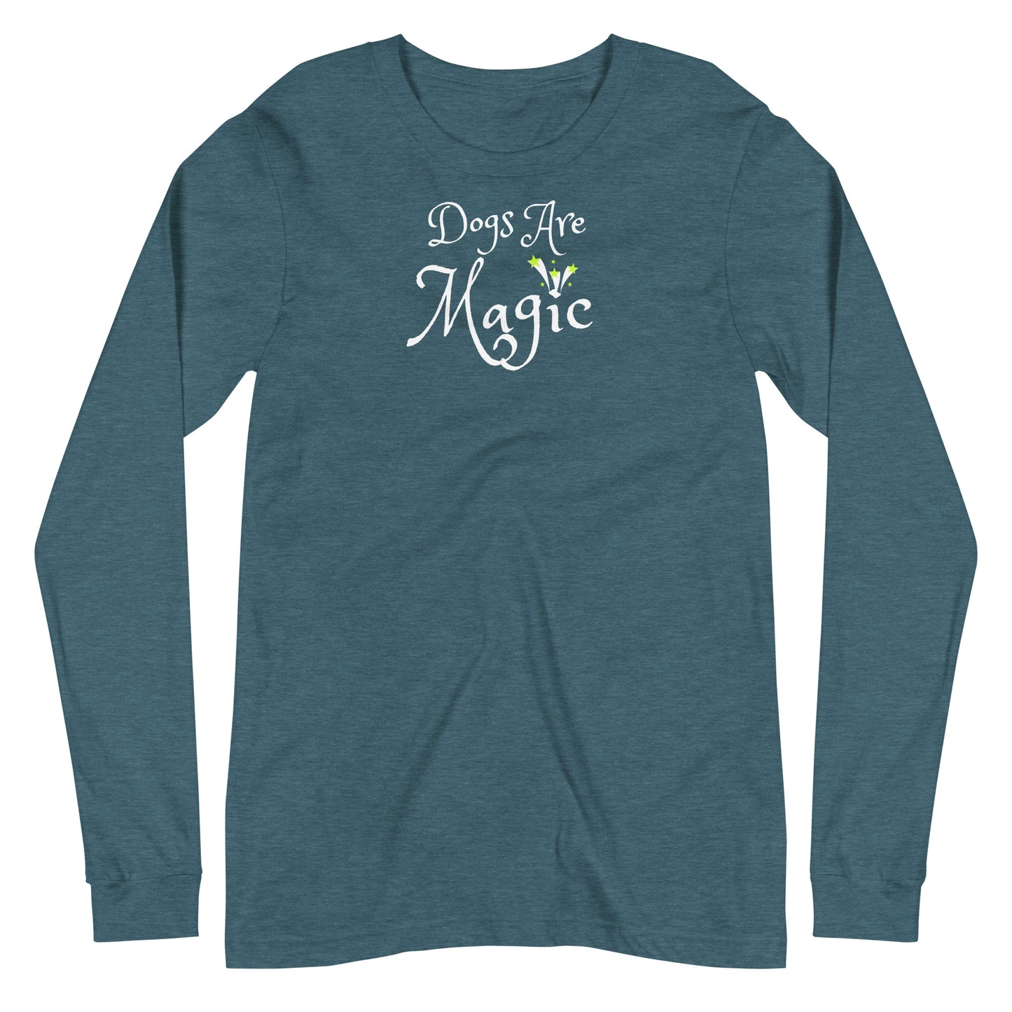 Dogs Are Magic - Dog Lovers Super Soft Comfy Long-Sleeved T-shirt