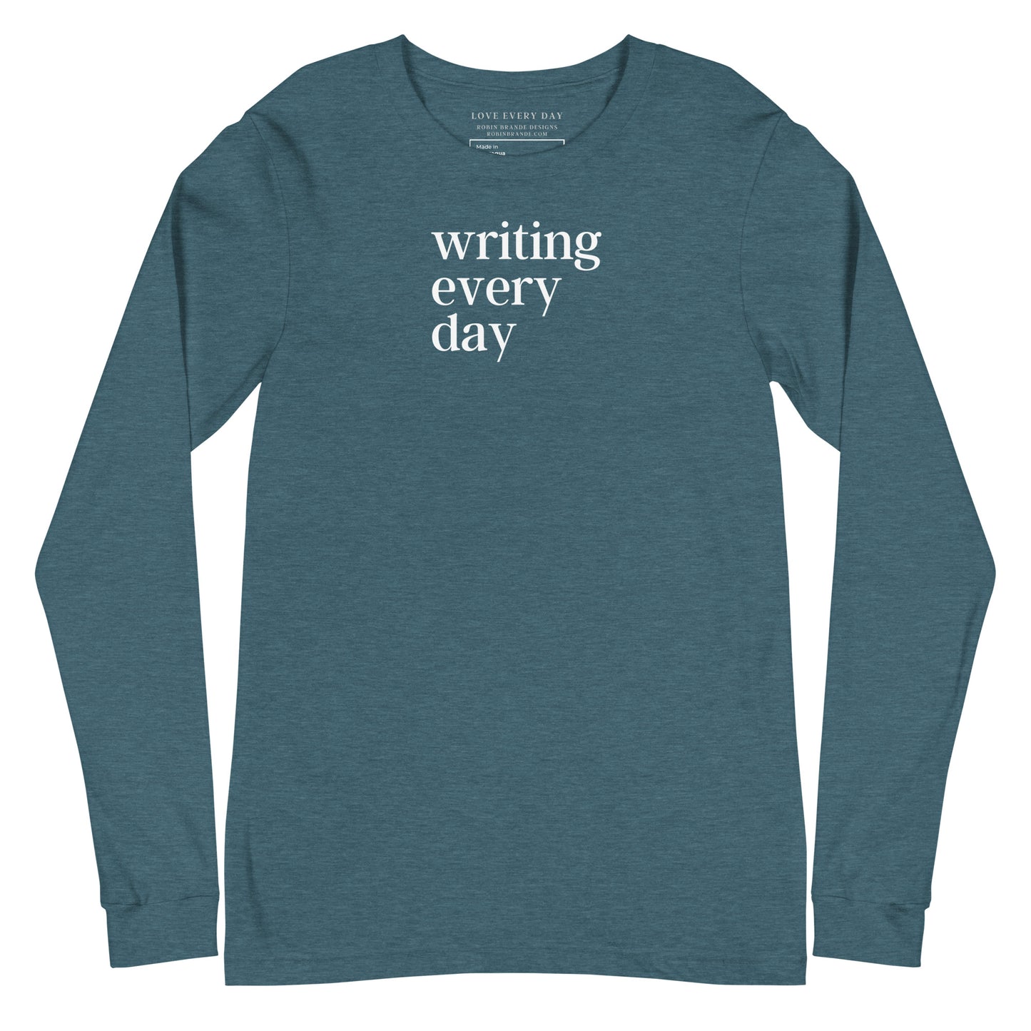 Writing Every Day Long-sleeved T-shirt