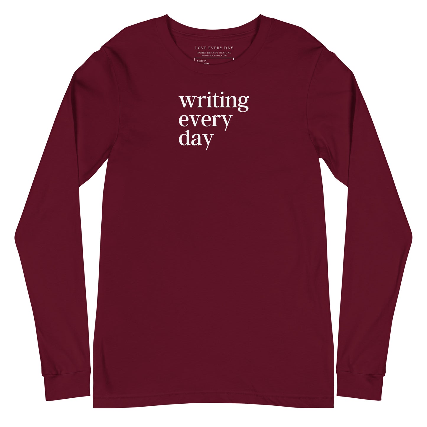 Writing Every Day Long-sleeved T-shirt