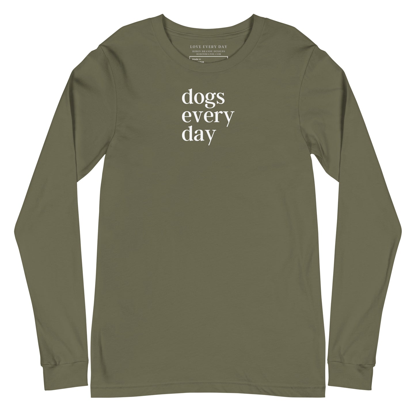 Dogs Every Day Long-sleeved T-shirt