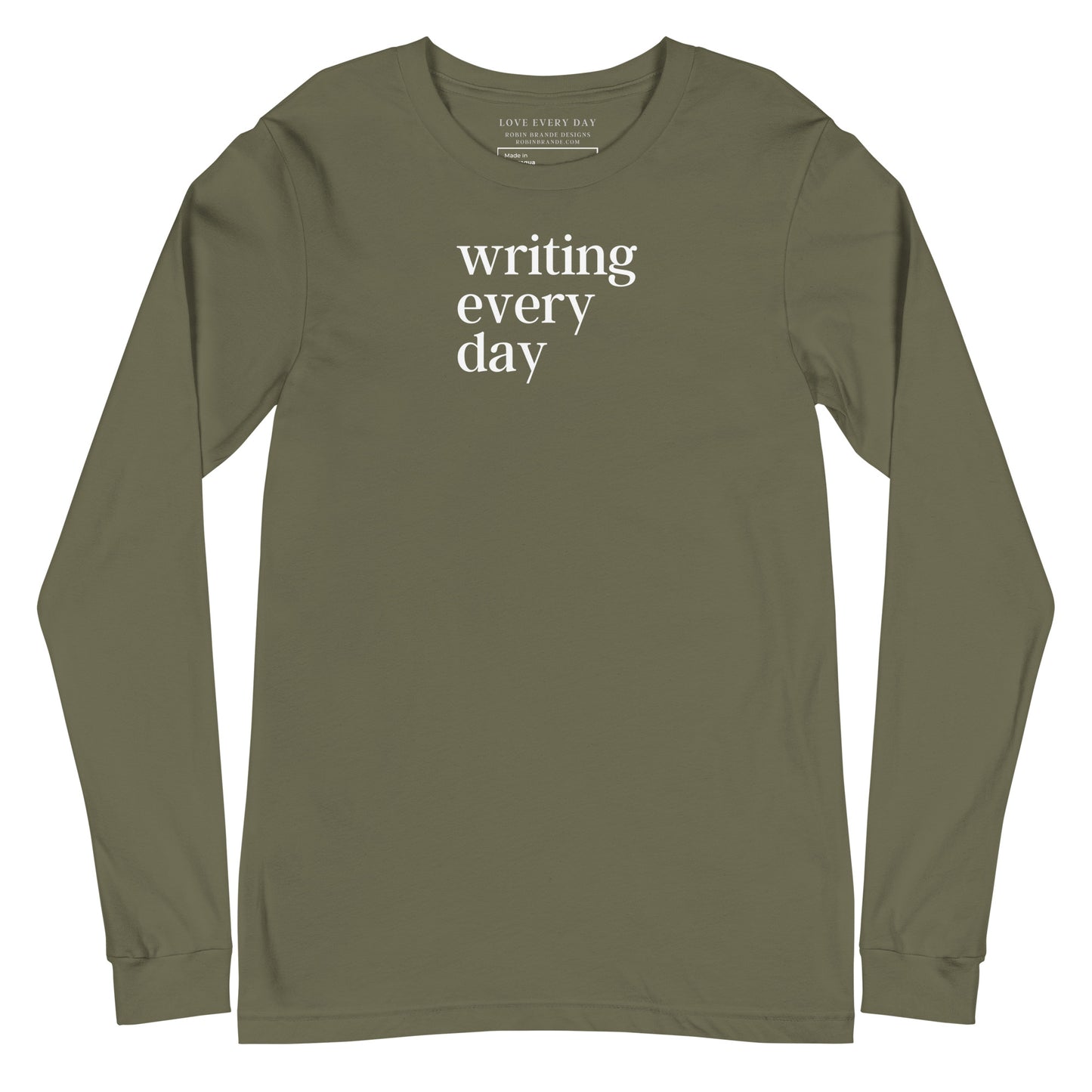 Writing Every Day Long-sleeved T-shirt