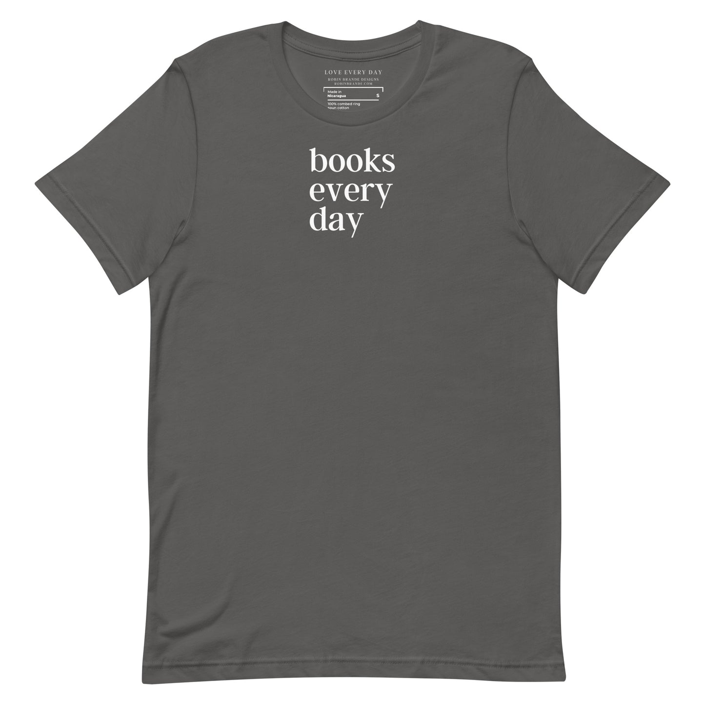 Books Every Day Short-sleeved T-shirt