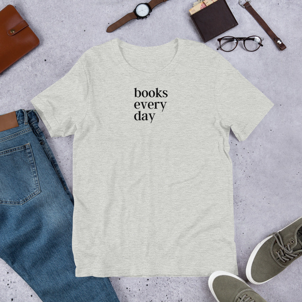 Books Every Day Short-sleeved T-shirt