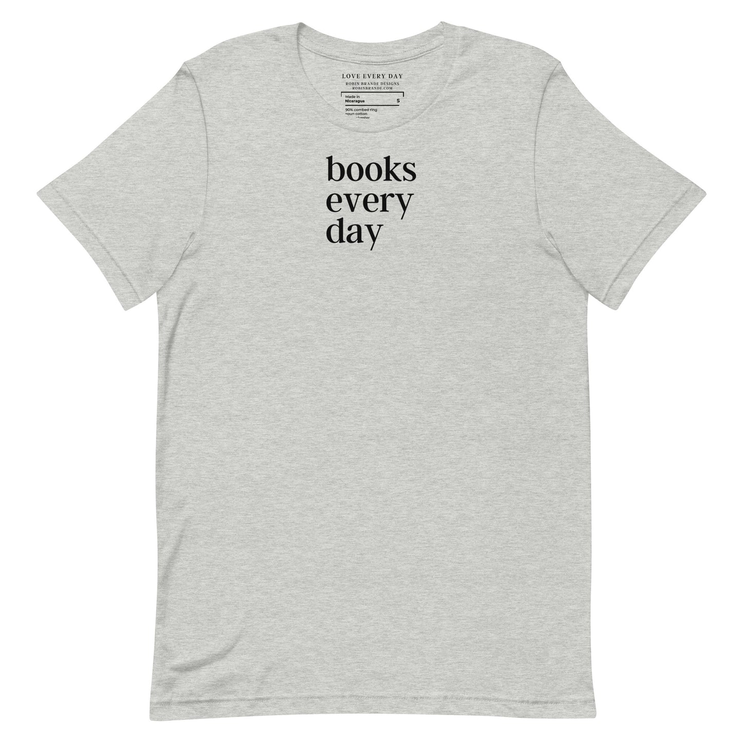 Books Every Day Short-sleeved T-shirt