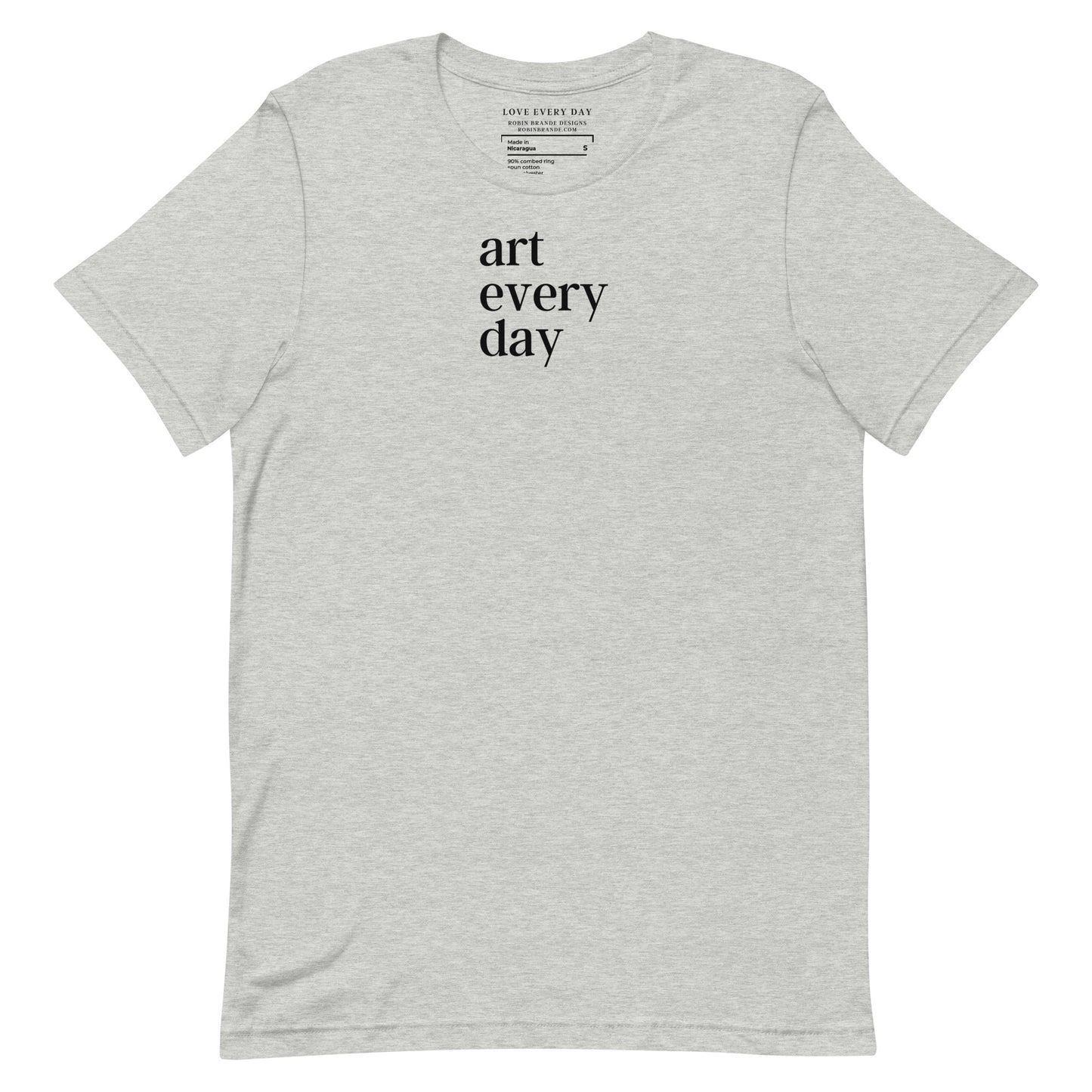 Art Every Day Unisex Soft Short-sleeved T-shirt