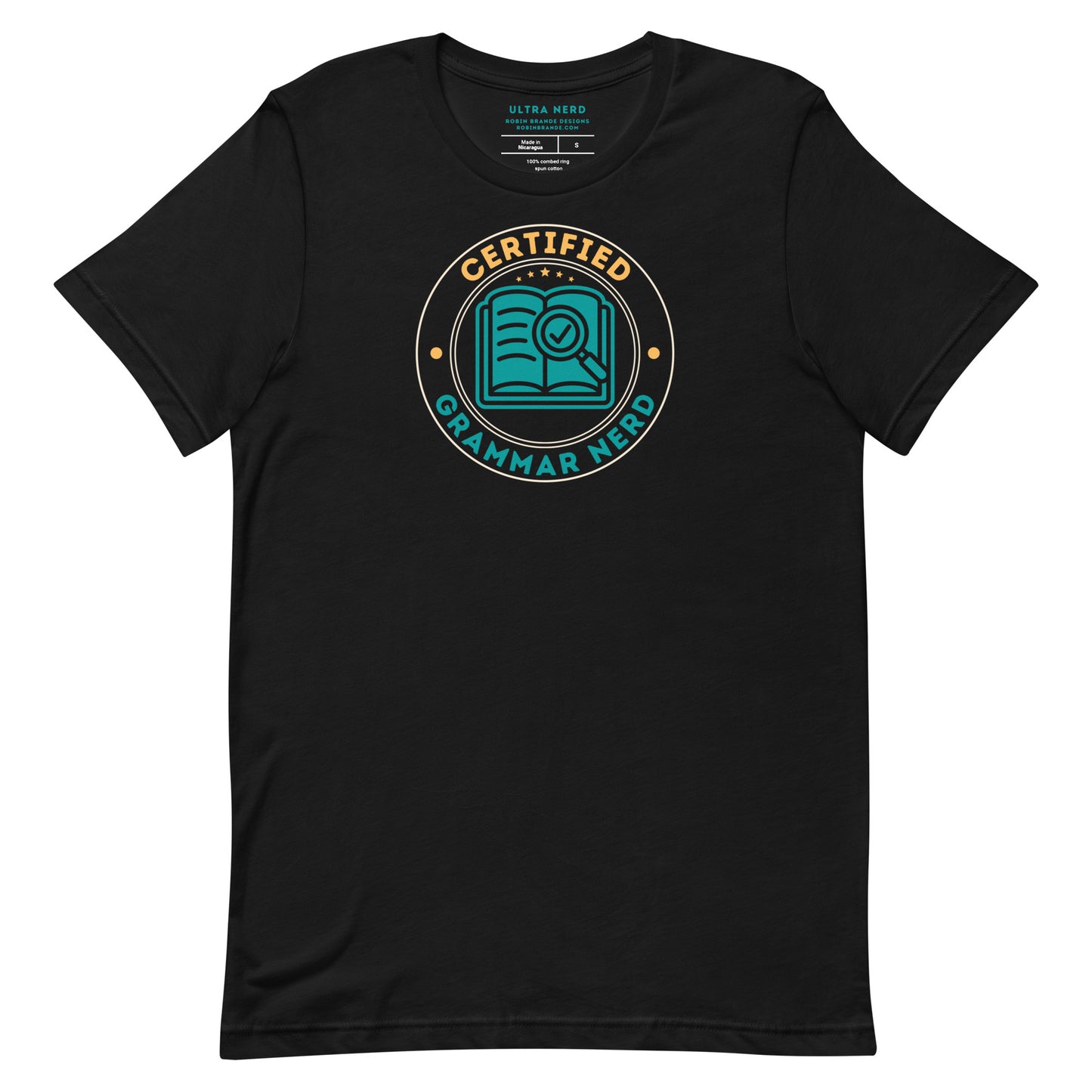Certified Grammar Nerd Short-sleeved T-shirt