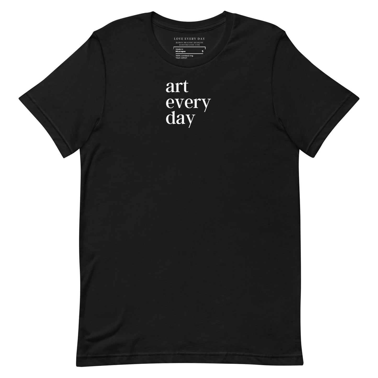 Art Every Day Unisex Soft Short-sleeved T-shirt