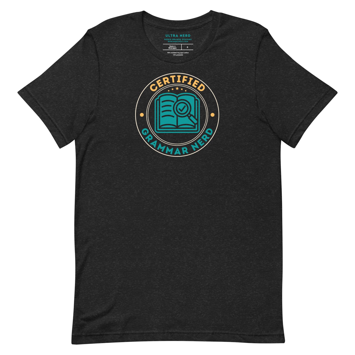 Certified Grammar Nerd Short-sleeved T-shirt