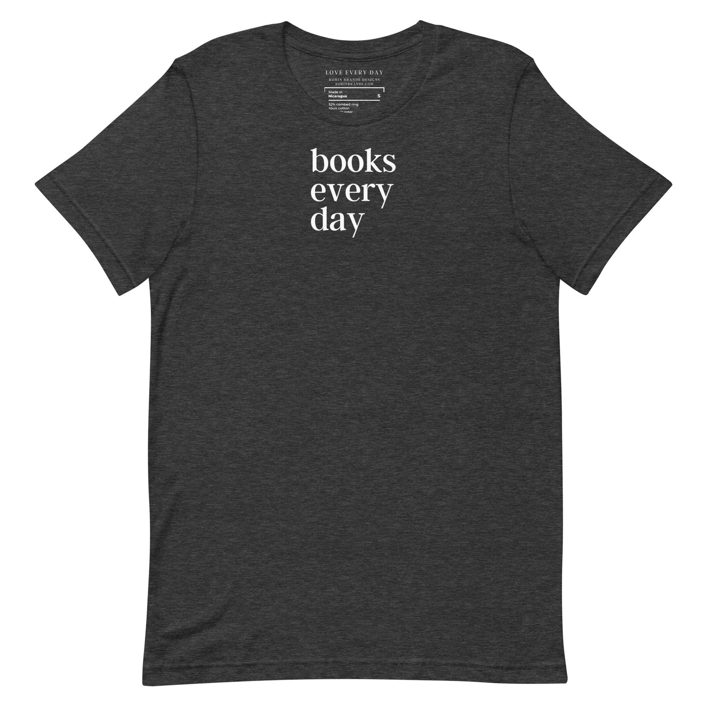 Books Every Day Short-sleeved T-shirt