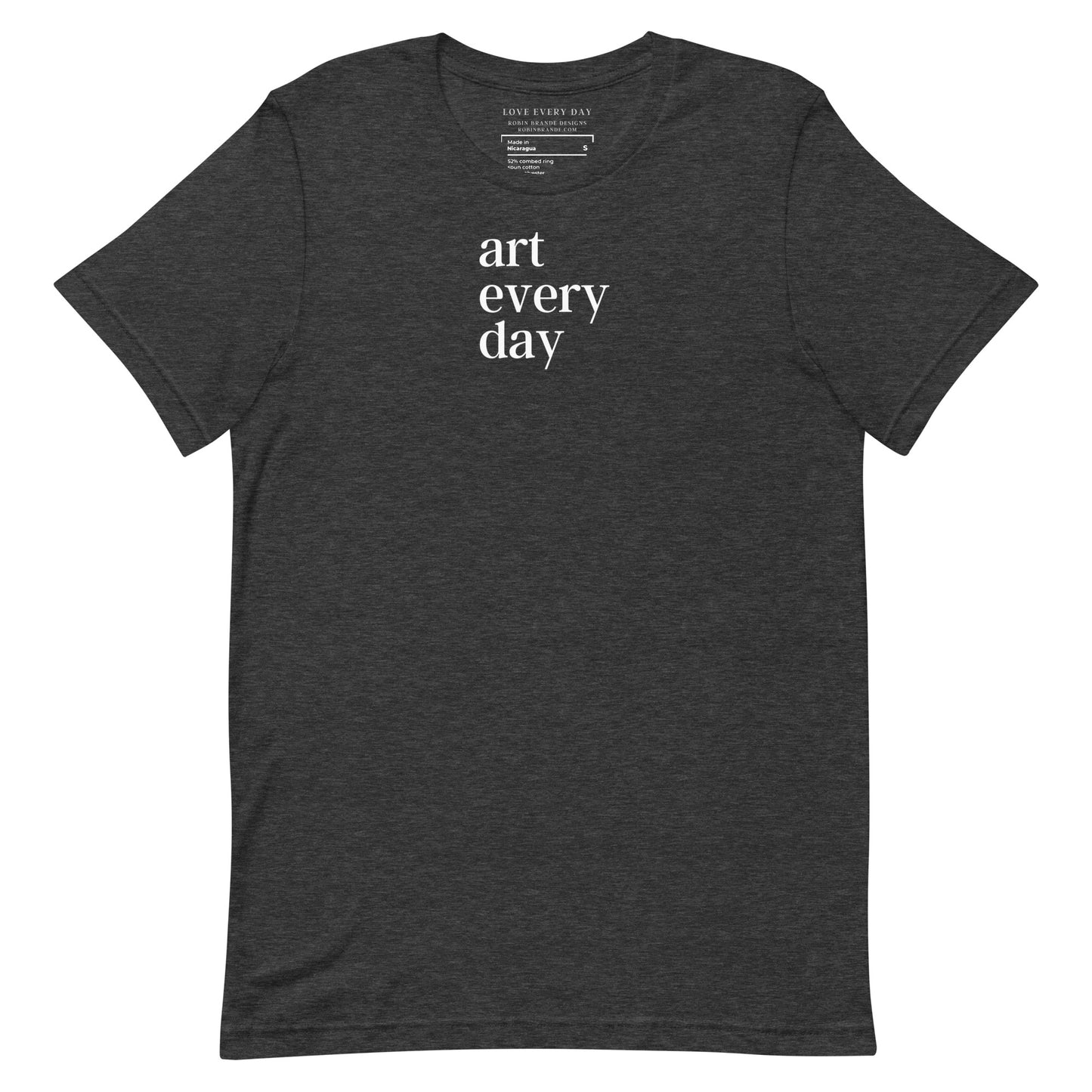 Art Every Day Unisex Soft Short-sleeved T-shirt
