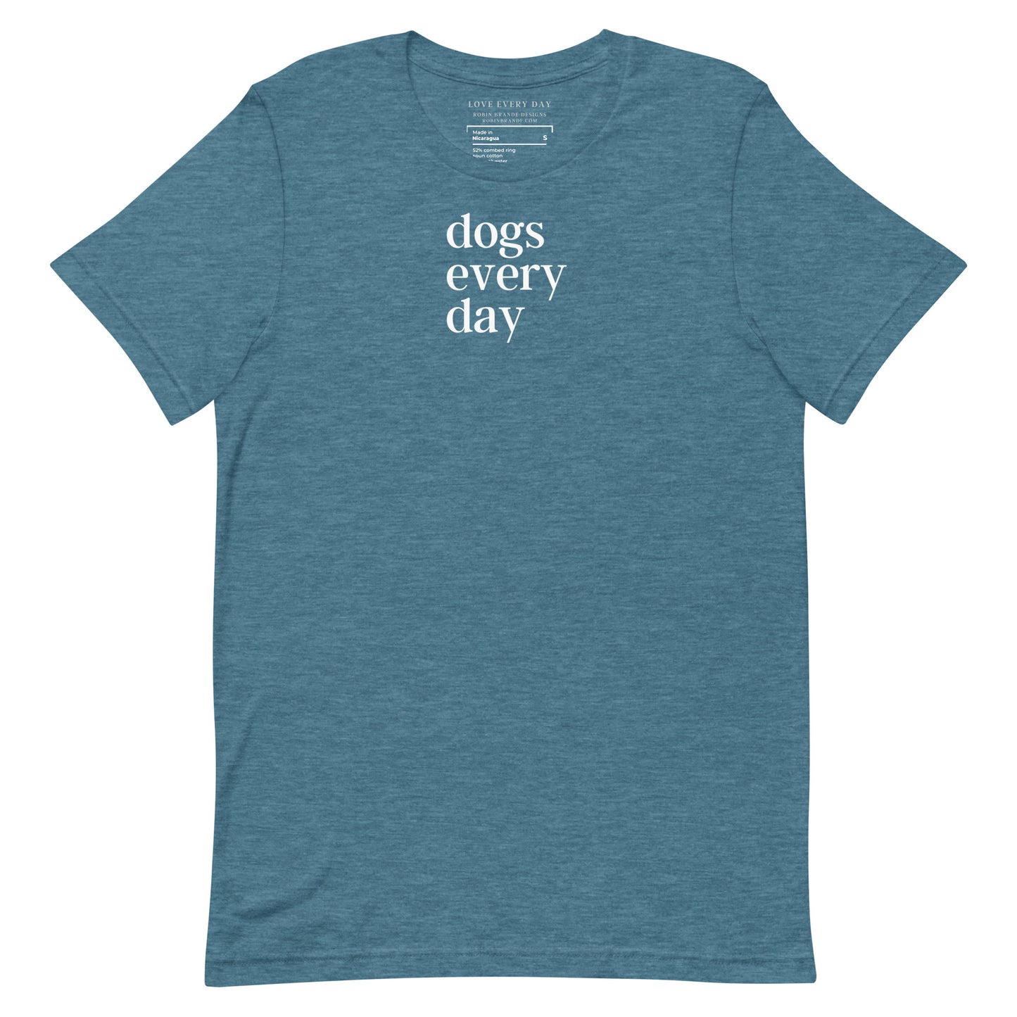 Dogs Every Day - Dog Lovers Short-sleeved T-shirt