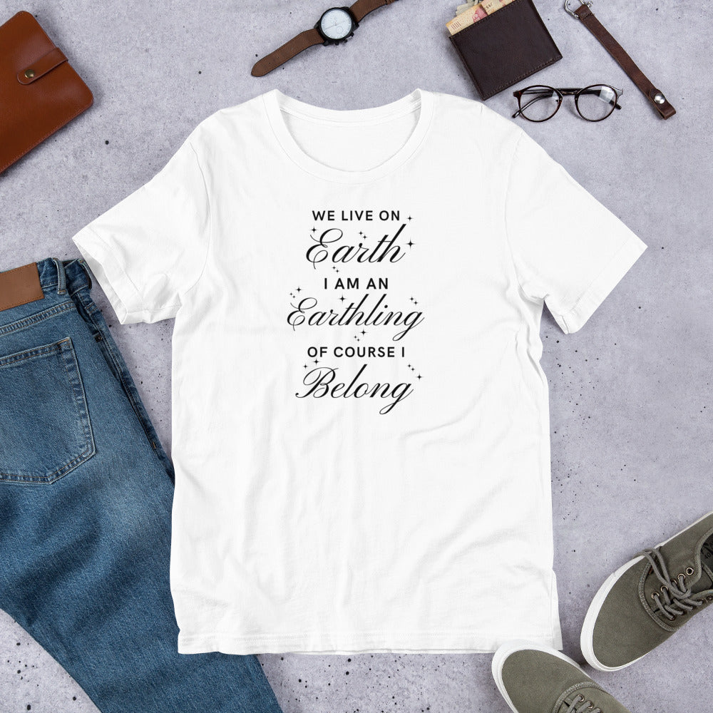 Earthling (I Belong) Inclusive Kindness T-shirt