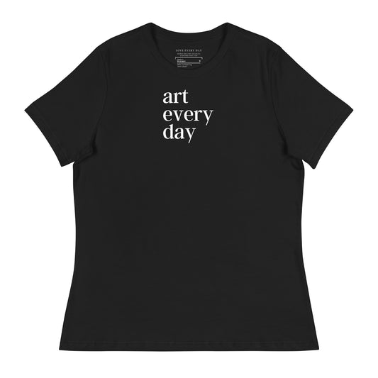 Art Every Day Women's Relaxed T-Shirt