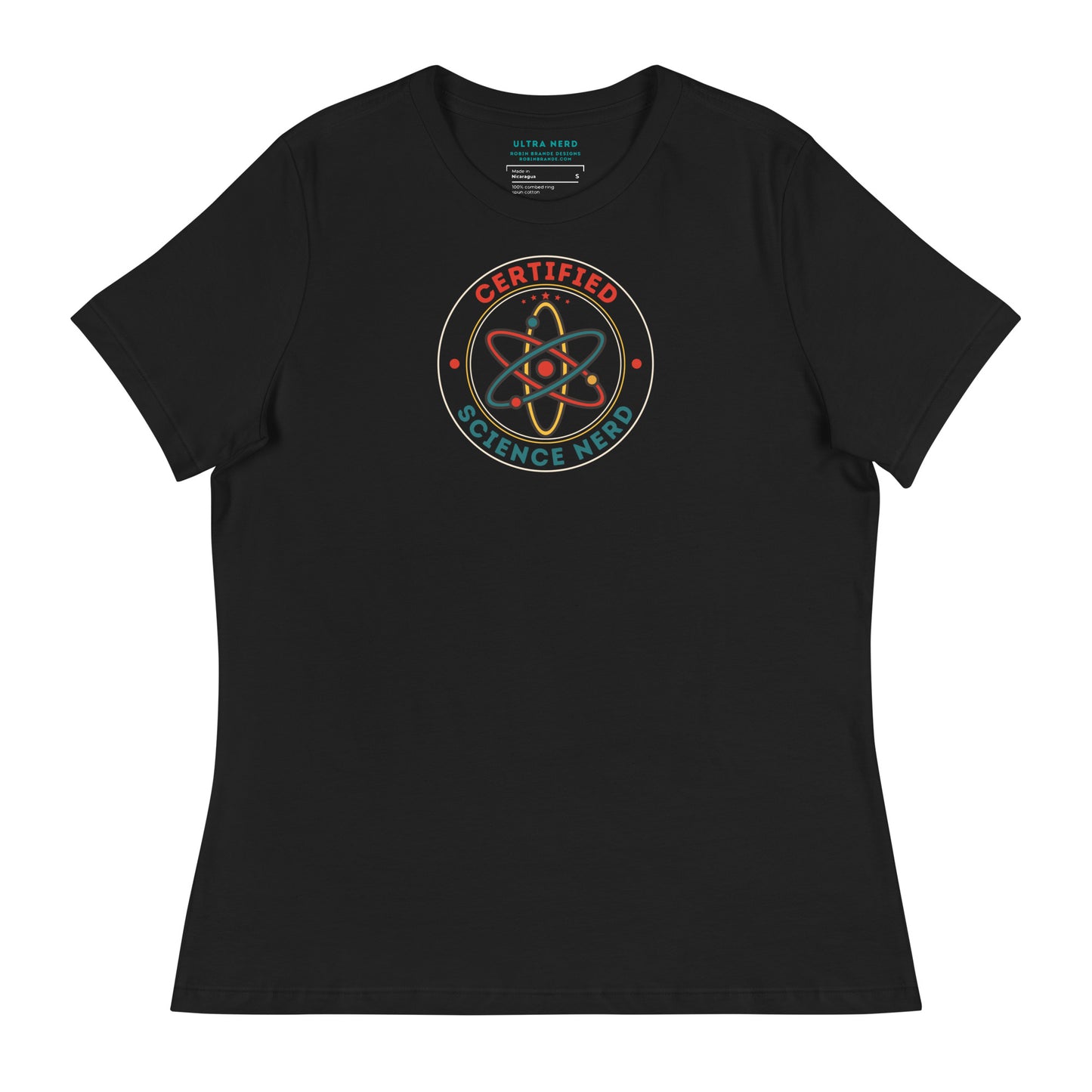 Certified Science Nerd Atomic Women's Relaxed T-Shirt