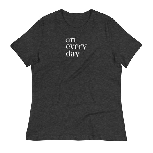 Art Every Day Women's Relaxed T-Shirt