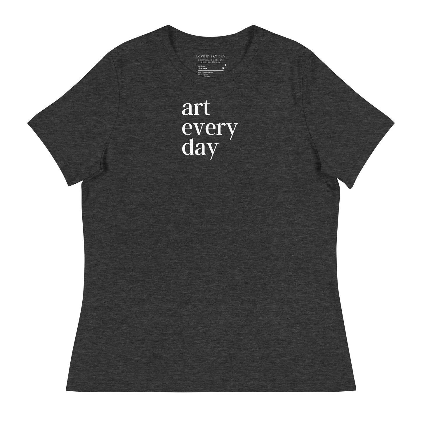 Art Every Day Women's Relaxed T-Shirt