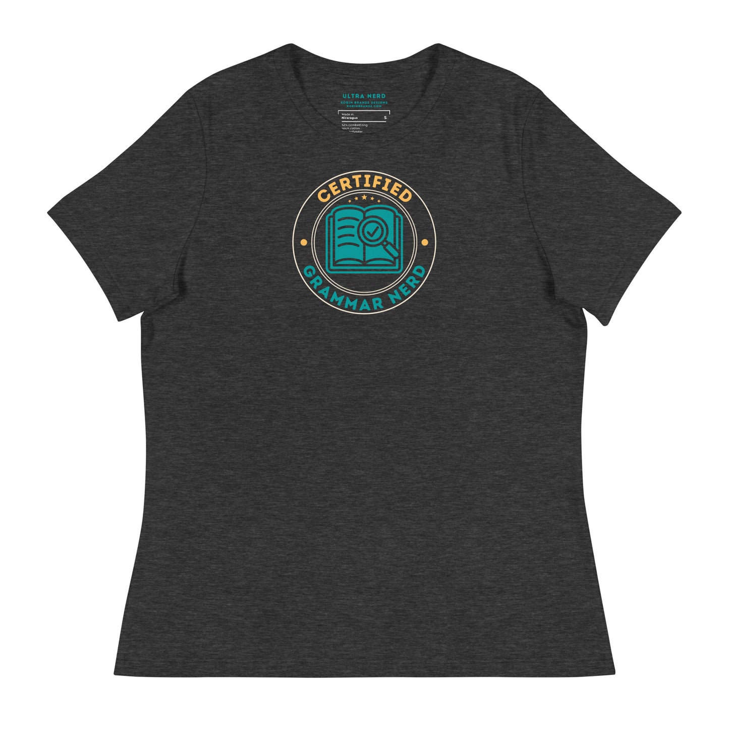 Certified Grammar Nerd Women's Relaxed T-Shirt