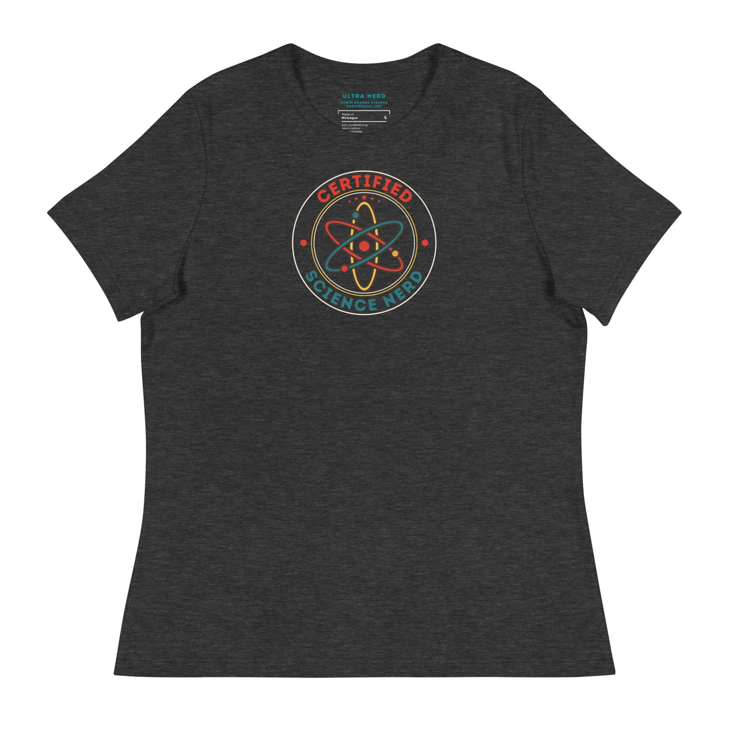Certified Science Nerd Atomic Women's Relaxed T-Shirt