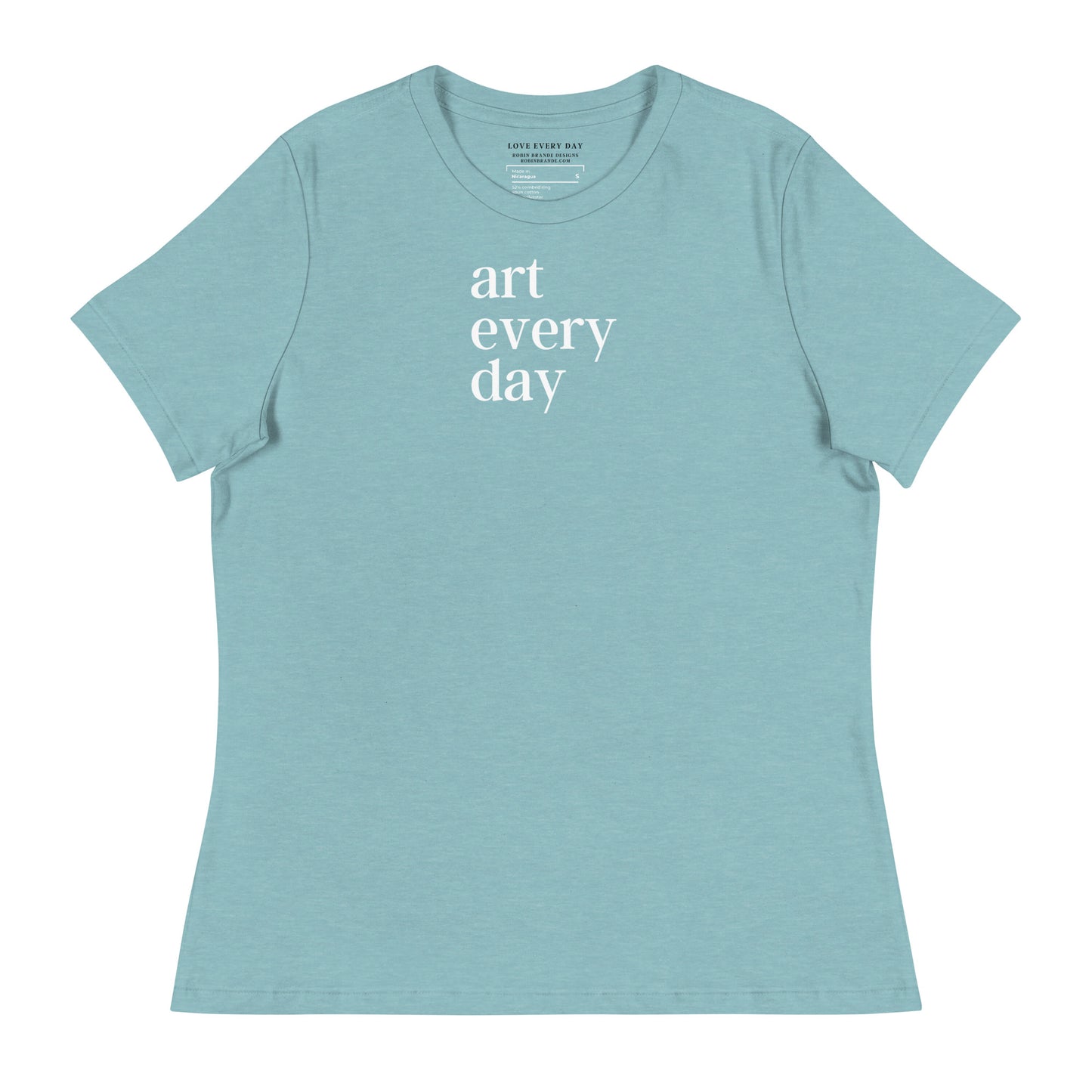 Art Every Day Women's Relaxed T-Shirt