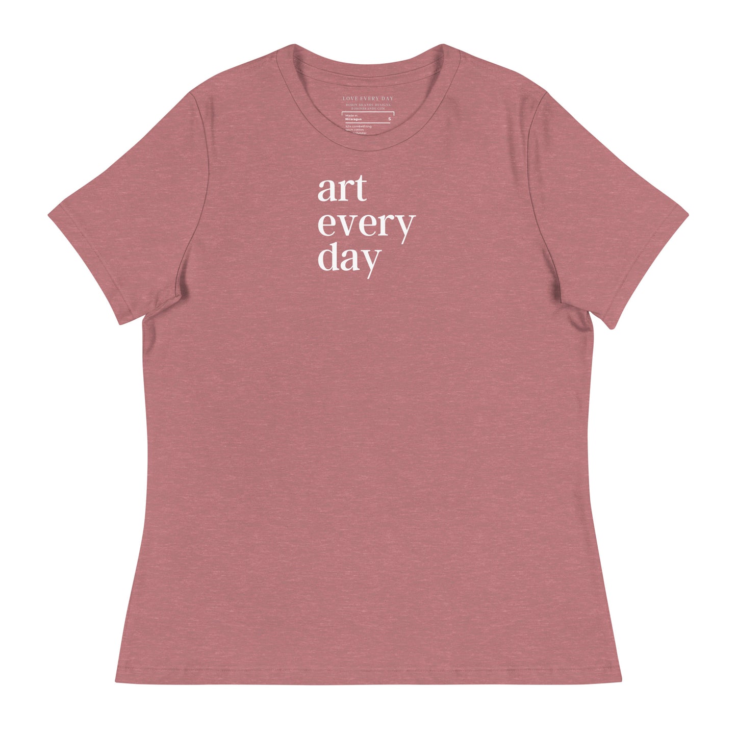 Art Every Day Women's Relaxed T-Shirt