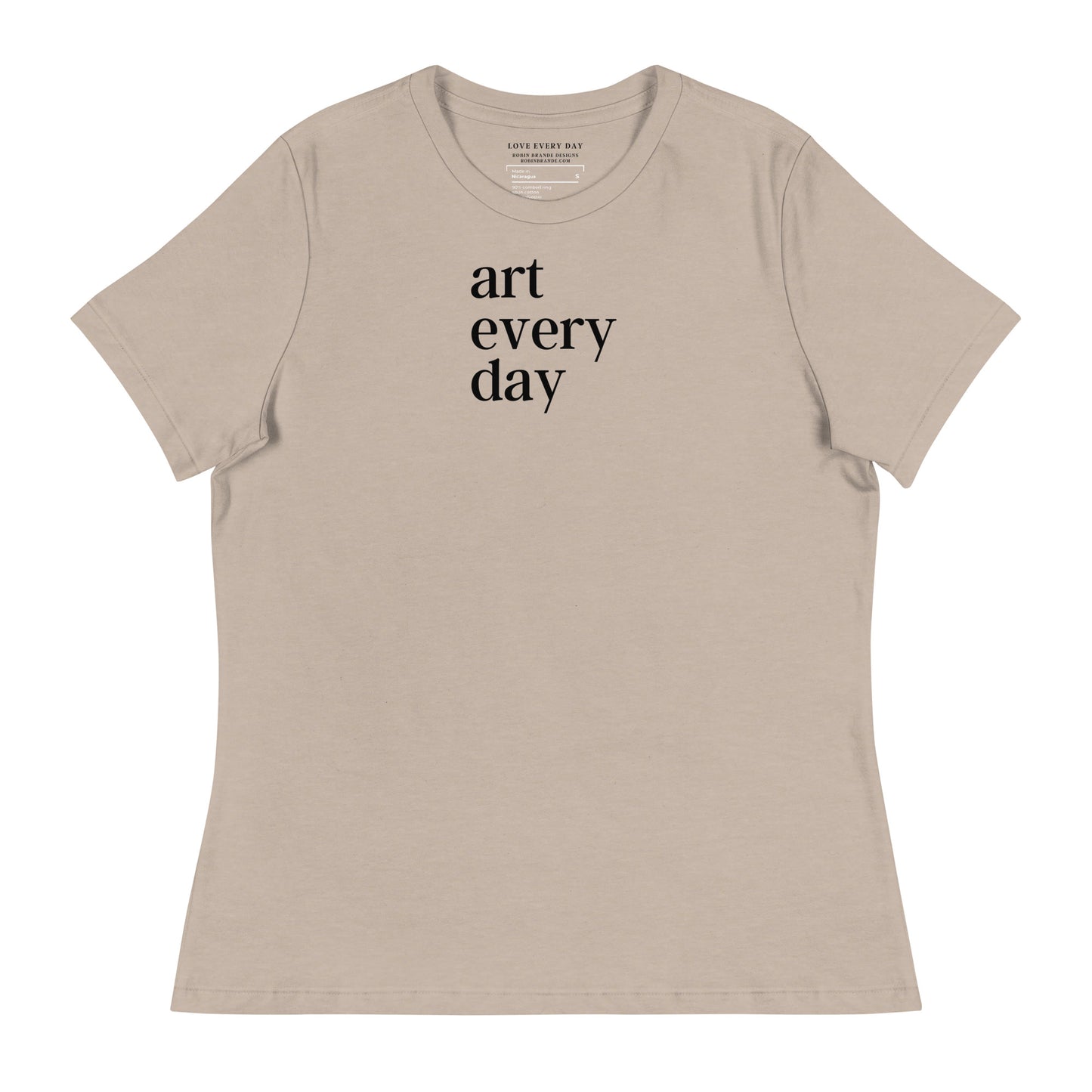 Art Every Day Women's Relaxed T-Shirt