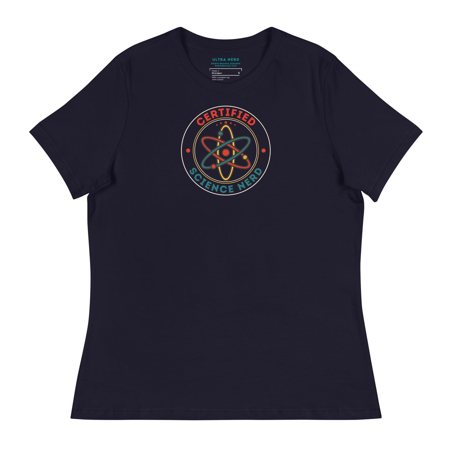 Certified Science Nerd Atomic Women's Relaxed T-Shirt