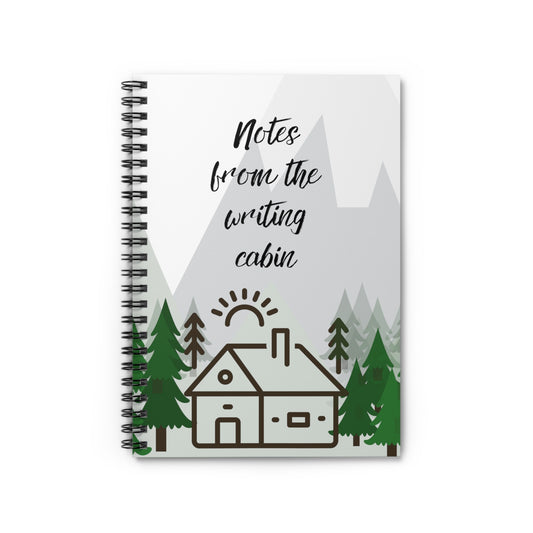 Notes from the Writing Cabin - Writers Notebook Journal