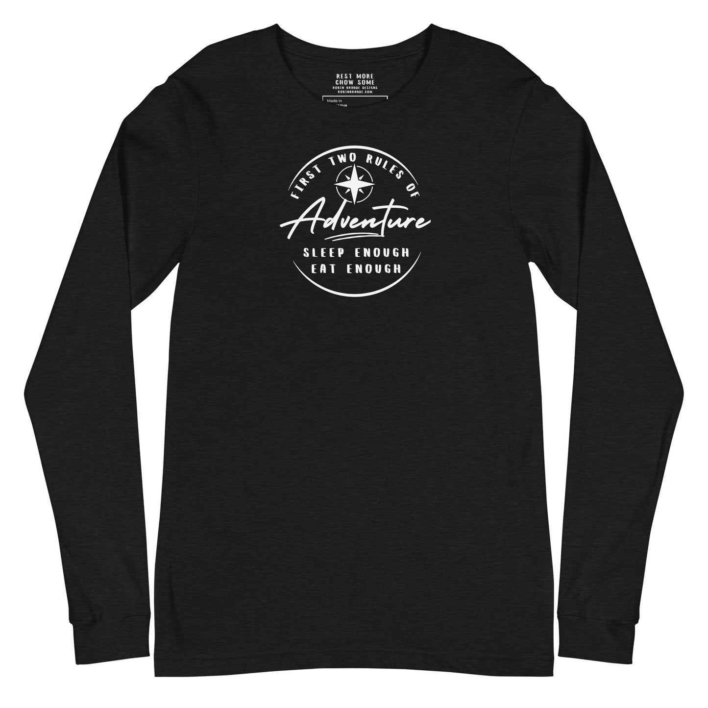 Sleep Enough-Eat Enough (Adventure) Long-sleeved T-shirt