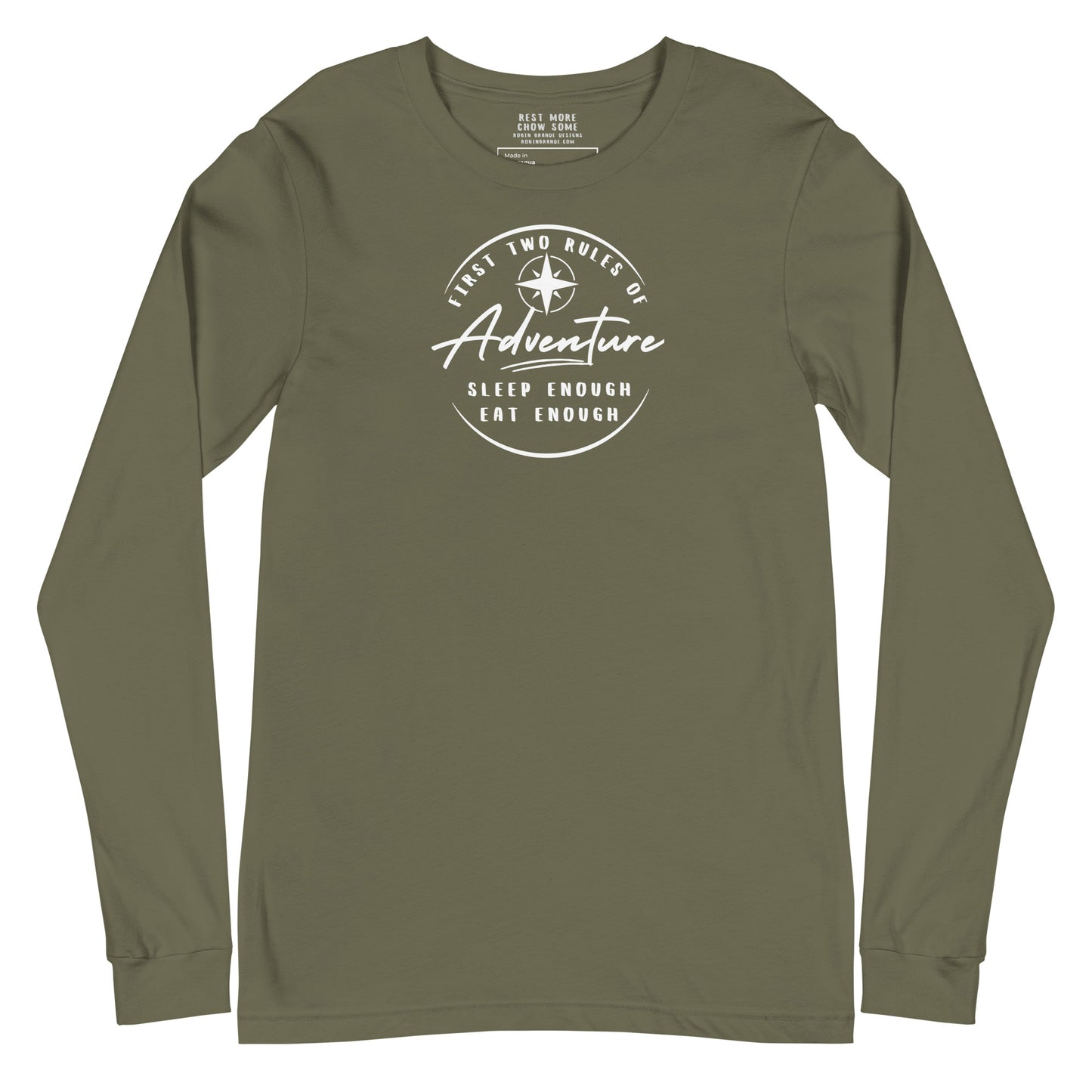 Sleep Enough-Eat Enough (Adventure) Long-sleeved T-shirt