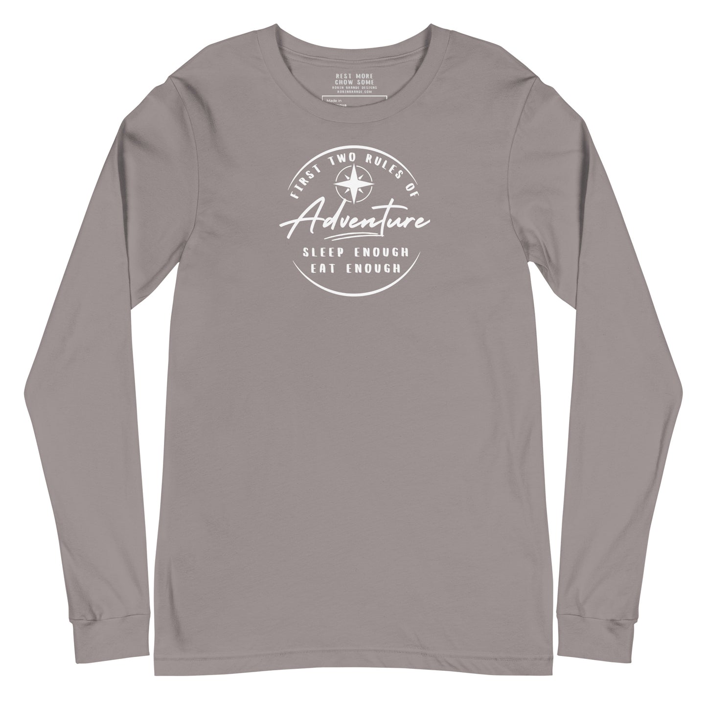 Sleep Enough-Eat Enough (Adventure) Long-sleeved T-shirt