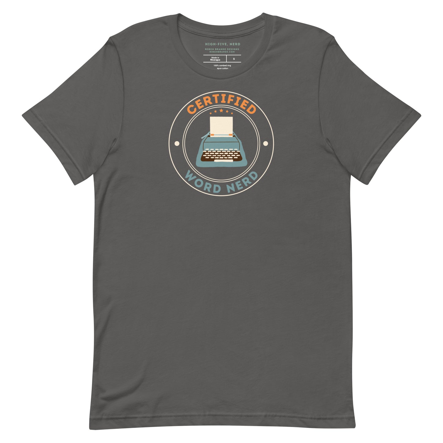 Certified Word Nerd Short-sleeve T-shirt