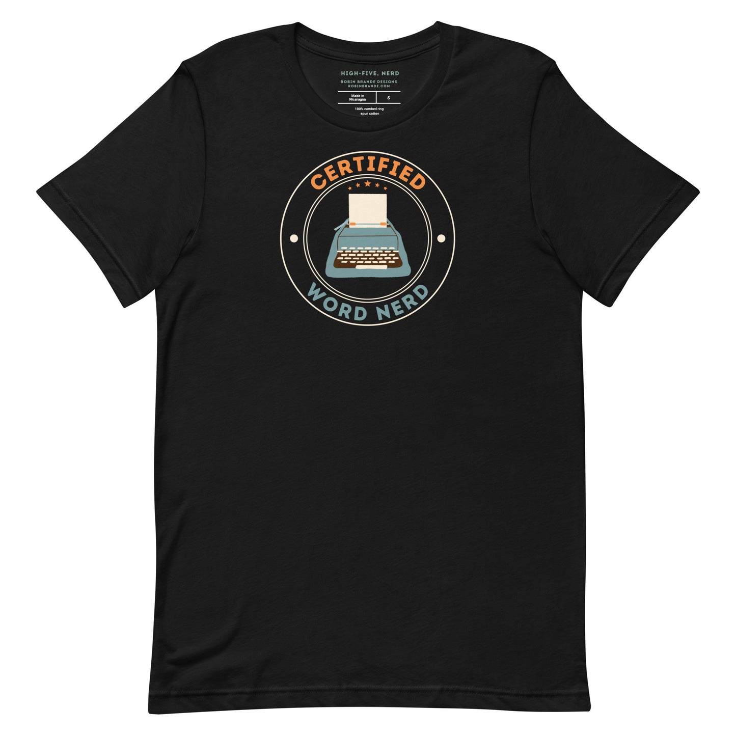 Certified Word Nerd Short-sleeve T-shirt