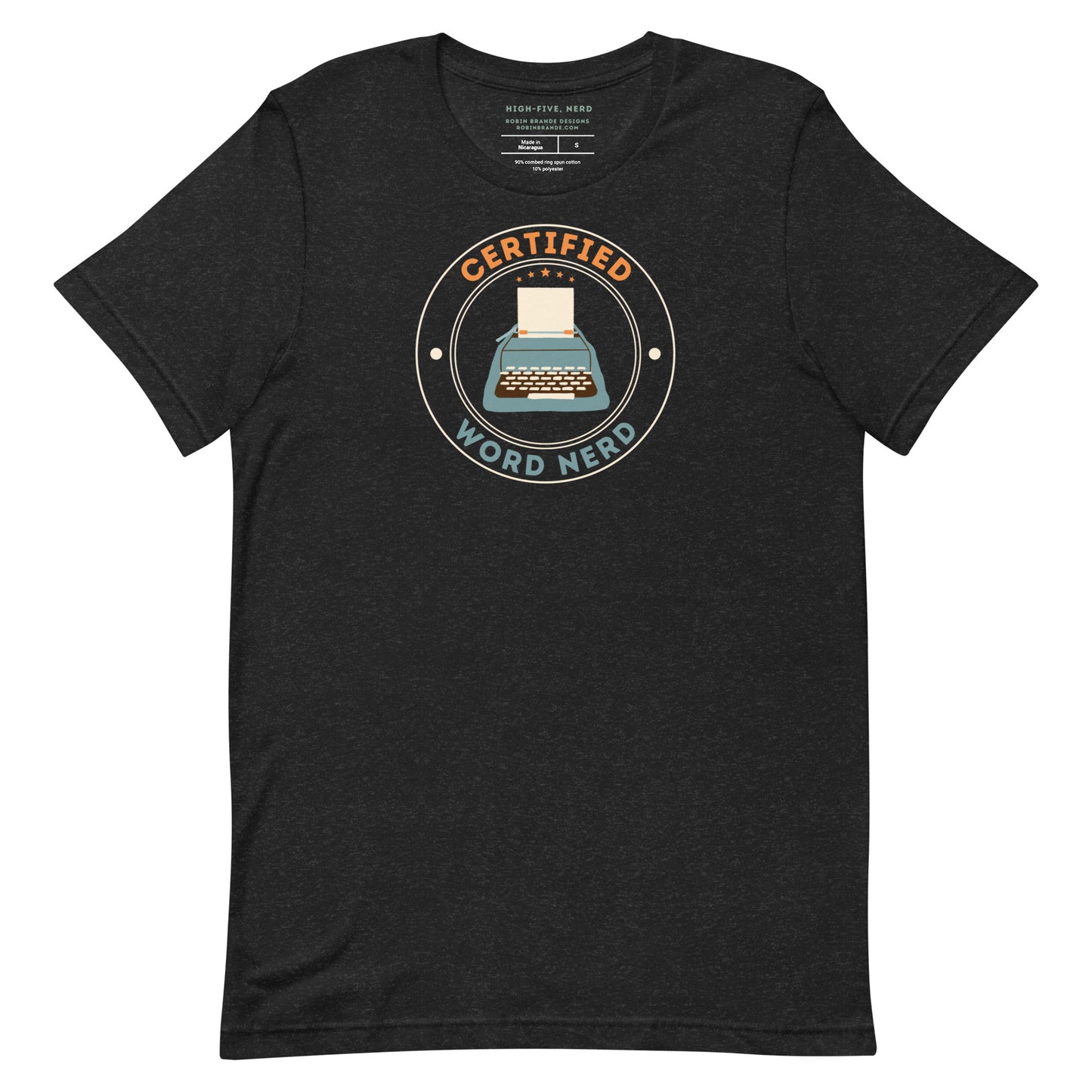 Certified Word Nerd Short-sleeve T-shirt