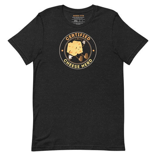 Certified Cheese Nerd Short-sleeved T-shirt