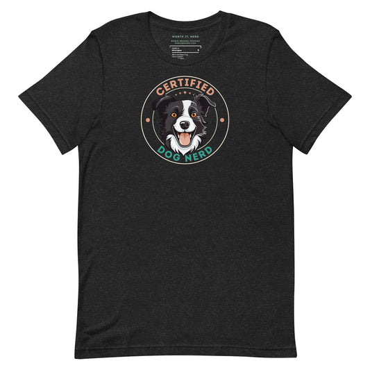 Certified Dog Nerd Short-sleeved T-shirt