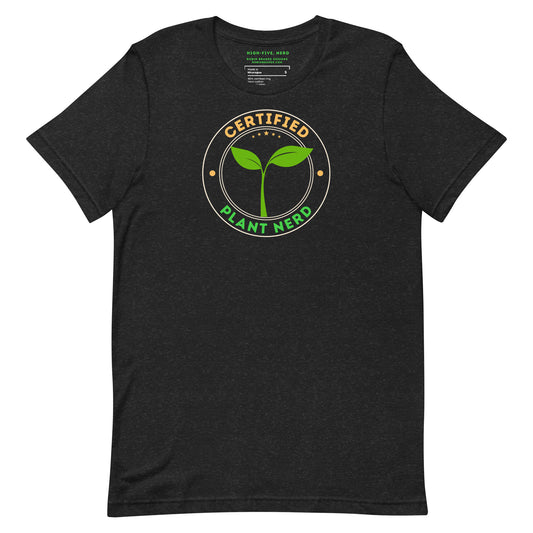 Certified Plant Nerd Short-sleeved T-shirt