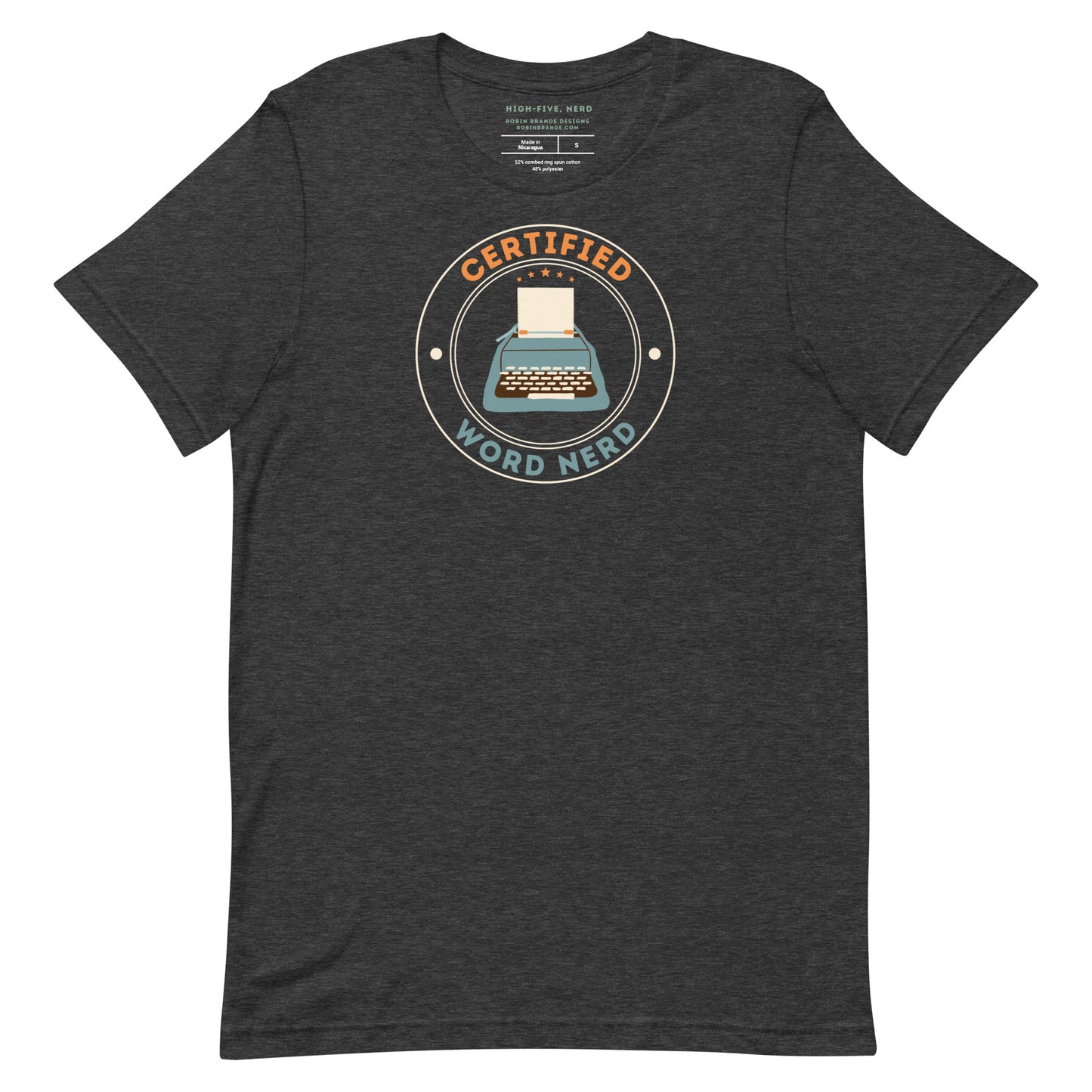 Certified Word Nerd Short-sleeve T-shirt