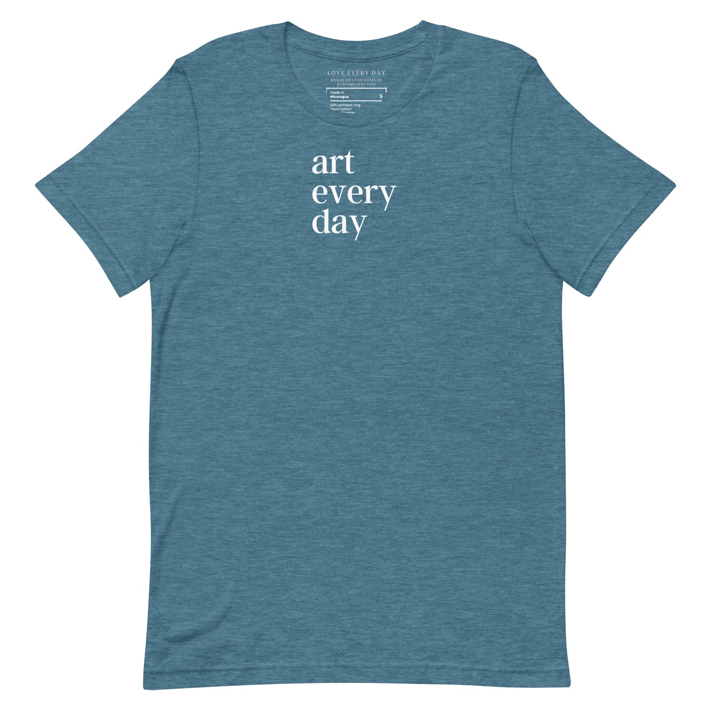 Art Every Day Unisex Soft Short-sleeved T-shirt