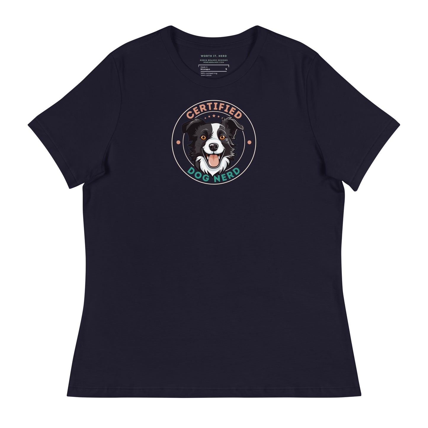Certified Dog Nerd Women's Relaxed T-Shirt